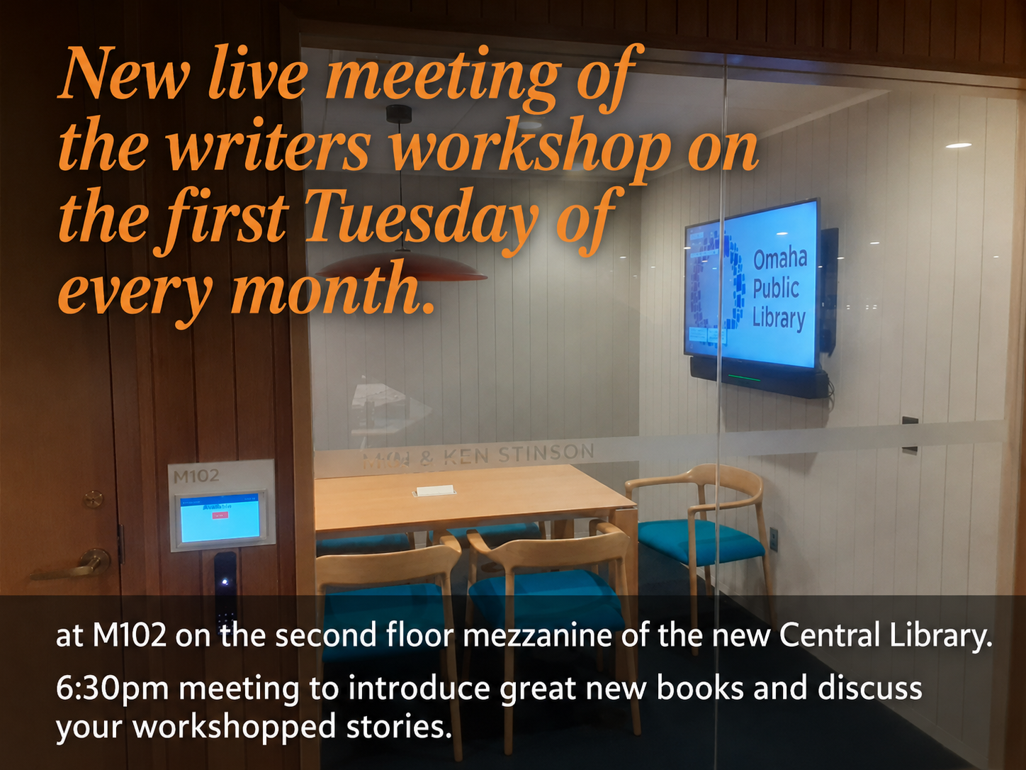 Writers Monthly Meeting